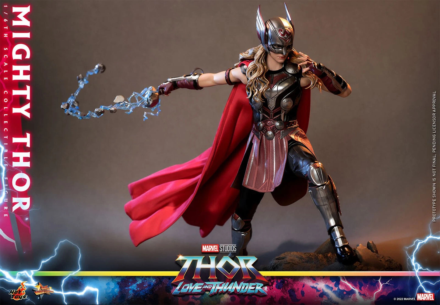Mighty Thor DX Ver. 1/6 Scale Collectible Figure – Hot Toys Movie Masterpiece (Thor: Love and Thunder)