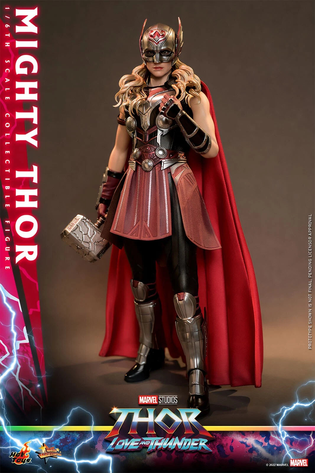 Mighty Thor DX Ver. 1/6 Scale Collectible Figure – Hot Toys Movie Masterpiece (Thor: Love and Thunder)