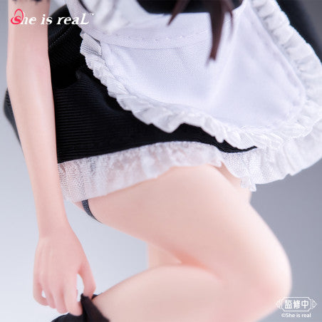 Original Character Dress Series PVC Statue 1/6 She is real Water Droplet Maid 27 cm