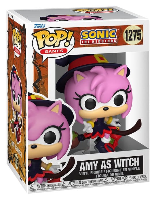 Sonic the Hedgehog POP! Games Vinyl Figur Amy on Broom - Anime Figuren günstig kaufen