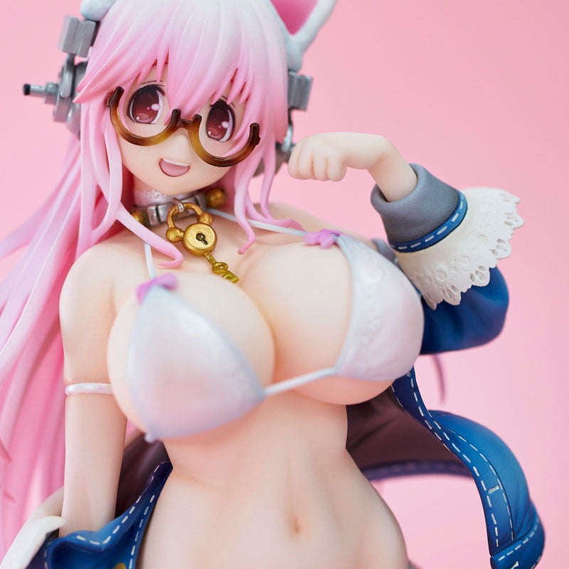 Super Sonico White Cat Ver. Figure [Union Creative]