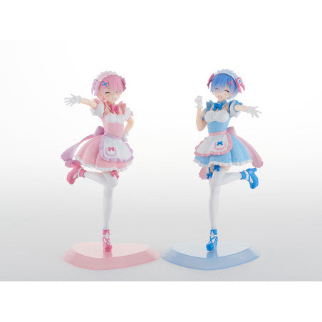 TENITOL Yumekawa Maid Rem & Ram Re:Zero - Starting Life in Another World Limited Bonus Set
