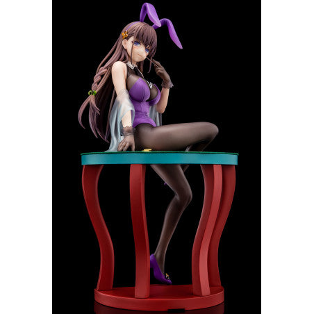 The Demon Sword Master of Excalibur Academy Statue 1/6 Elfine Phillet wearing flower's purple bunny costume with Nip Slip Gimmick System 17 cm