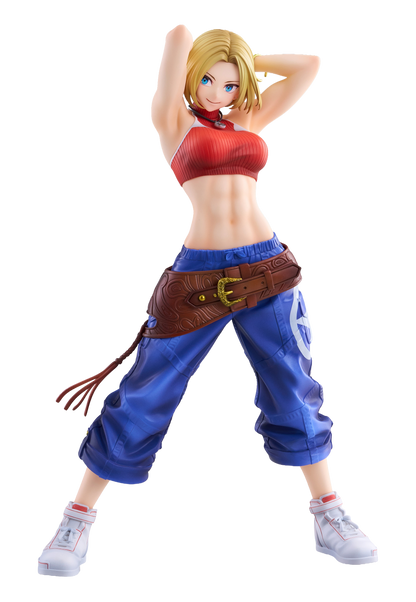 Fighting Girls Collection The King of Fighters XV PVC Figur 1/7 Blue Mary 26 cm
