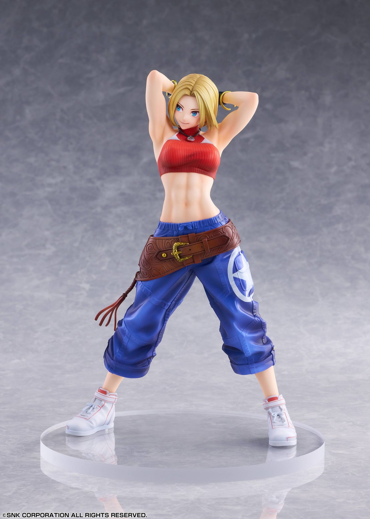 Fighting Girls Collection The King of Fighters XV PVC Figur 1/7 Blue Mary 26 cm