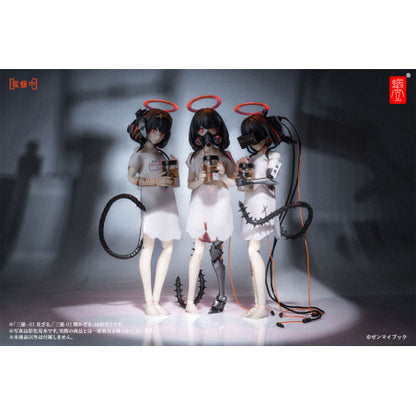 Original Character Actionfigur Kit 1/12 Three Wise Monkeys 03 Speak no Evil 14 cm