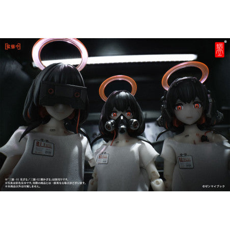Original Character Actionfigur Kit 1/12 Three Wise Monkeys 03 Speak no Evil 14 cm