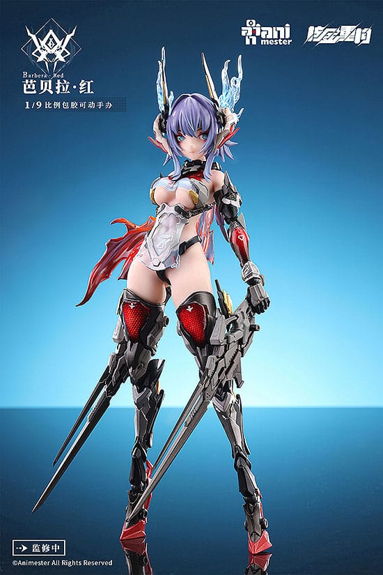Thunderbolt-barbera red Animester Alloy Articulated Assemblable Model - Anime Figuren günstig kaufen