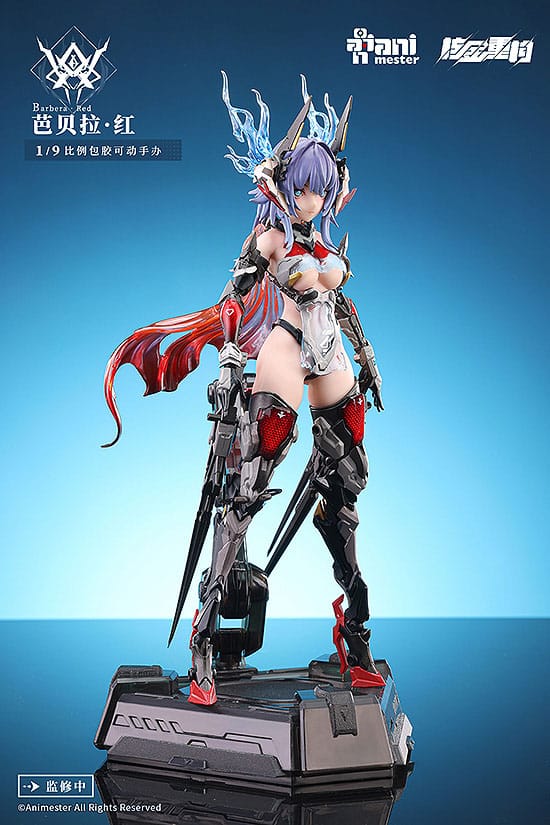 Thunderbolt-barbera red Animester Alloy Articulated Assemblable Model - Anime Figuren günstig kaufen