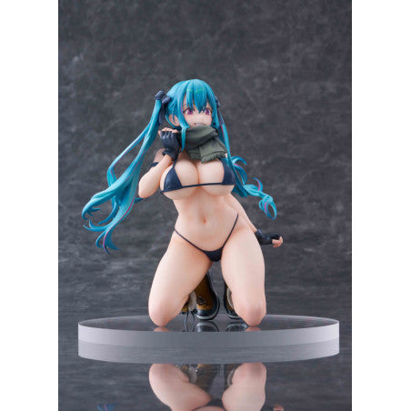 Original Illustration PVC Statue 1/7 Warehouse Aoko Illustration by FreeStyle 16 cm