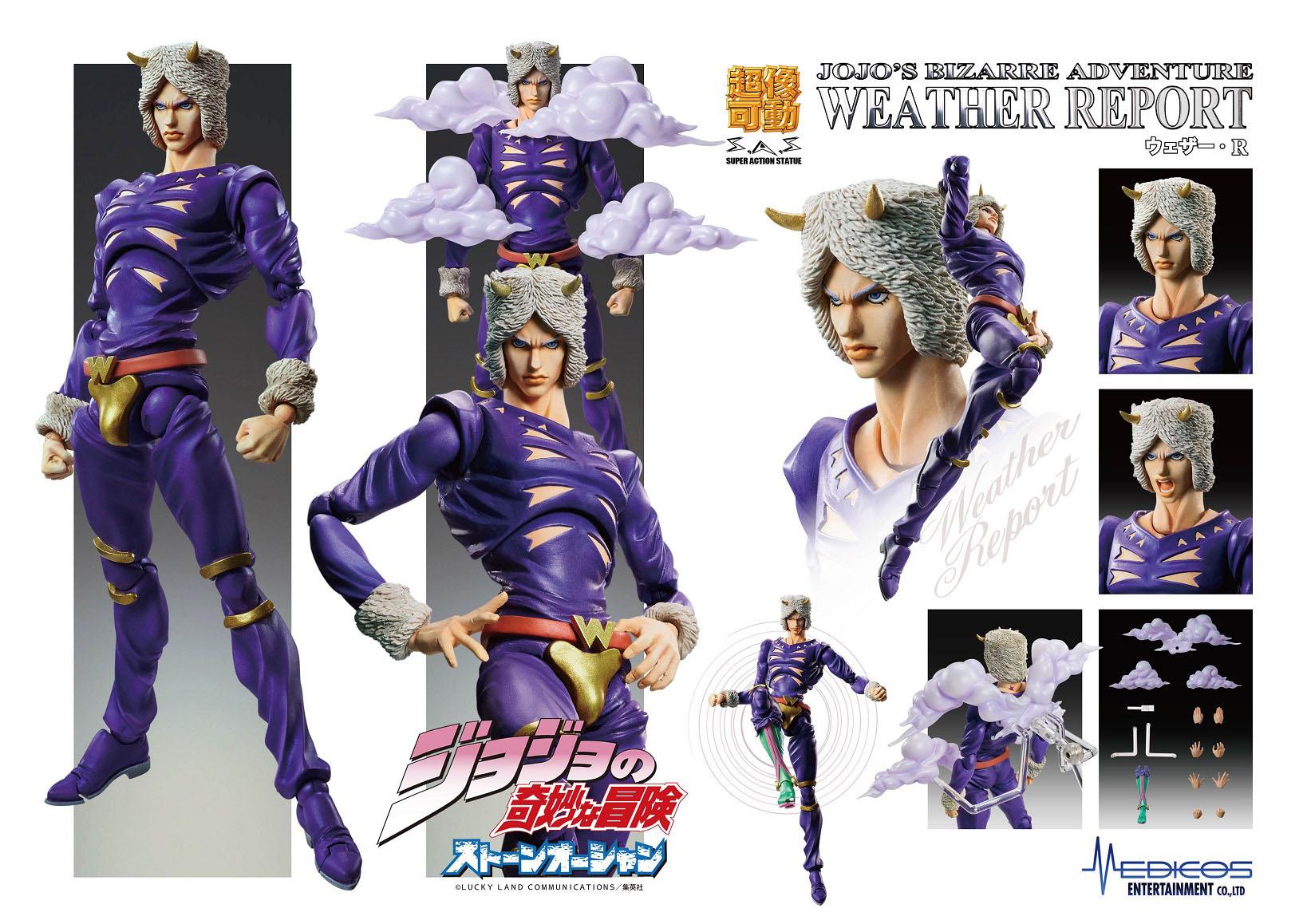 Weather Report / JoJo's Bizarre Adventure Part 6: Stone Ocean - Anime Figuren günstig kaufen