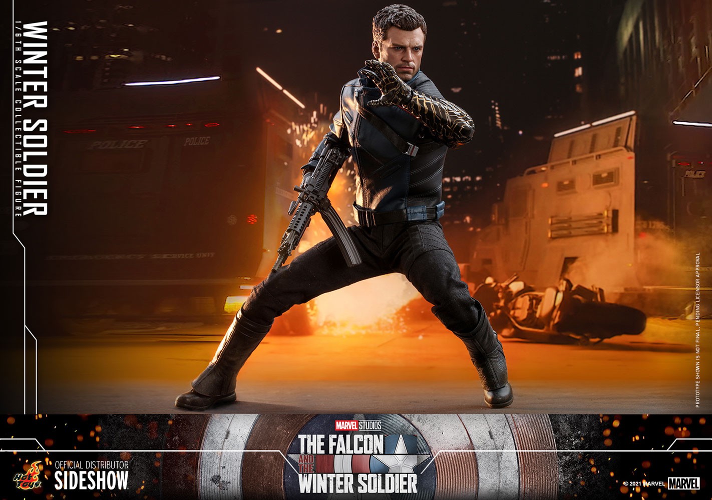 Winter Soldier 1/6 Scale Collectible Figure – Hot Toys TV Masterpiece (Falcon & Winter Soldier)