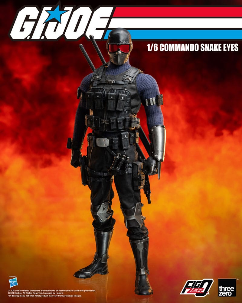 Commando Snake Eyes - FigZero - ThreeZero - Anime Figuren günstig kaufen