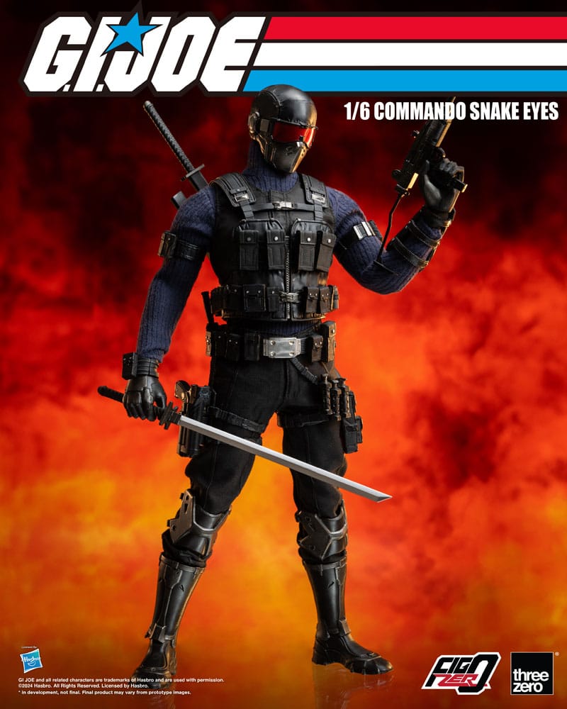 Commando Snake Eyes - FigZero - ThreeZero - Anime Figuren günstig kaufen