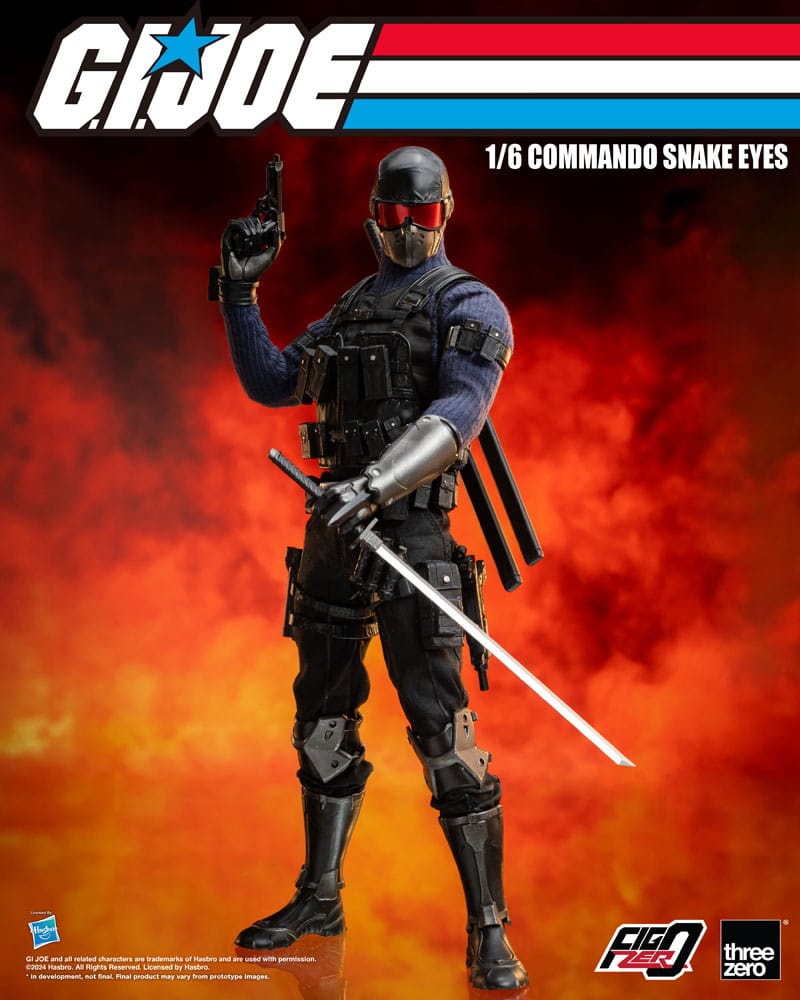 Commando Snake Eyes - FigZero - ThreeZero - Anime Figuren günstig kaufen
