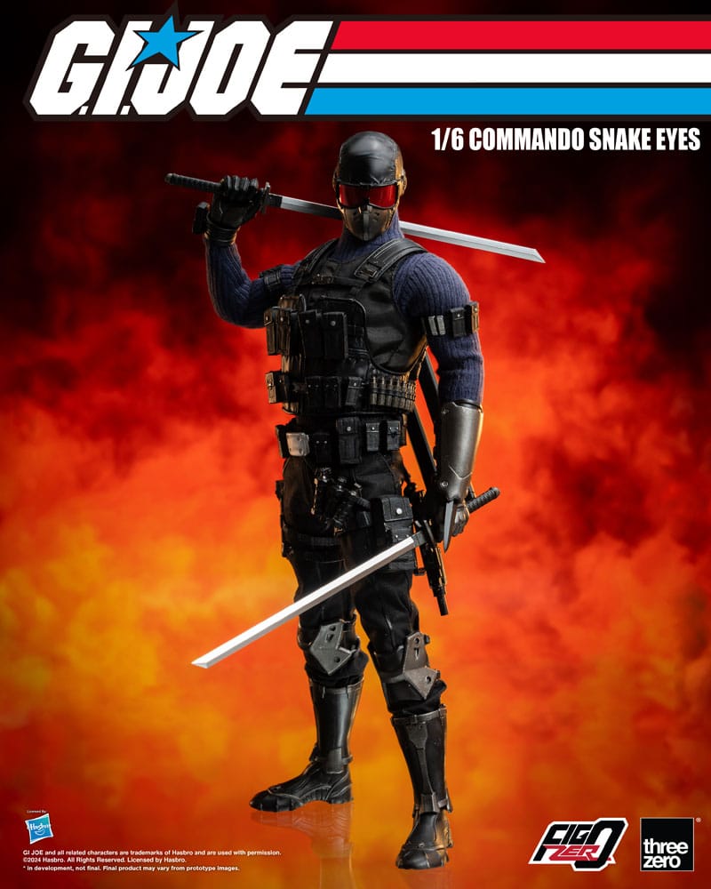 Commando Snake Eyes - FigZero - ThreeZero - Anime Figuren günstig kaufen
