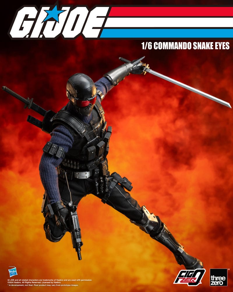 Commando Snake Eyes - FigZero - ThreeZero