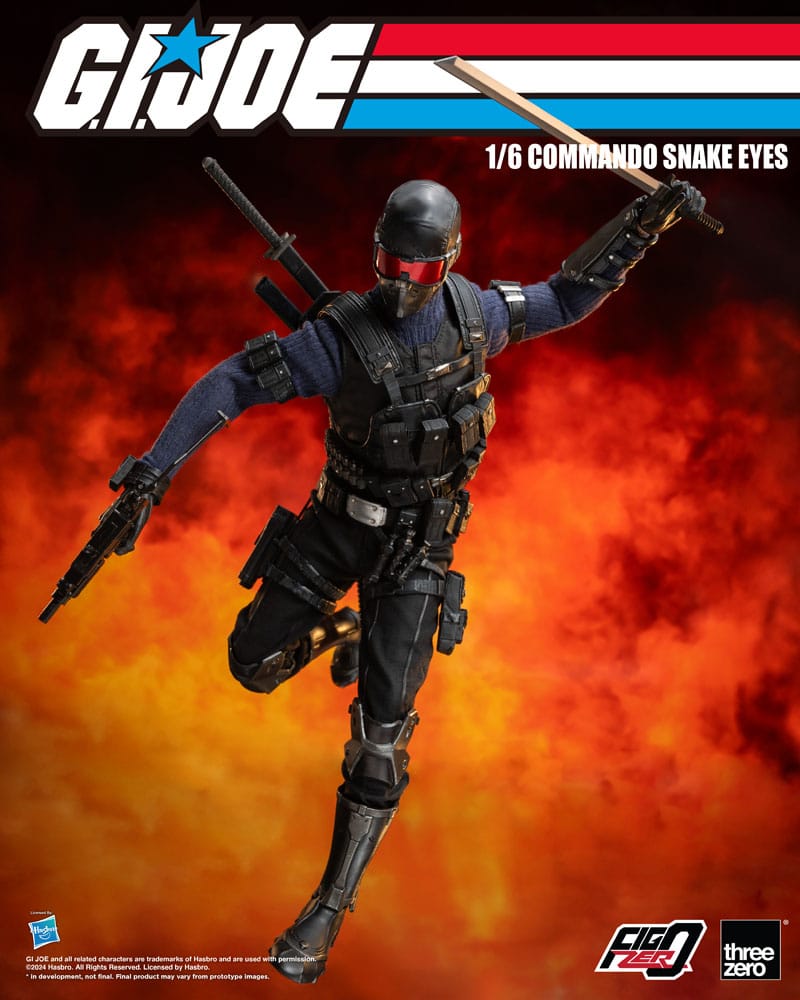 Commando Snake Eyes - FigZero - ThreeZero