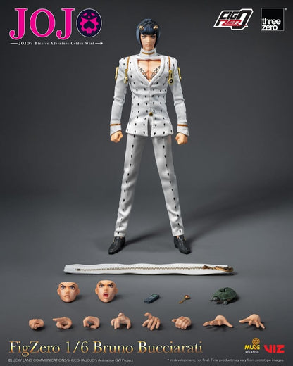 Bruno Bucciarati Jojo's Bizarre Adventure: Golden Wind FigZero ThreeZero