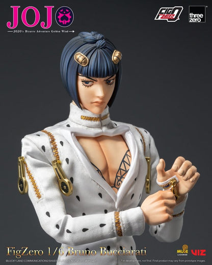 Bruno Bucciarati Jojo's Bizarre Adventure: Golden Wind FigZero ThreeZero