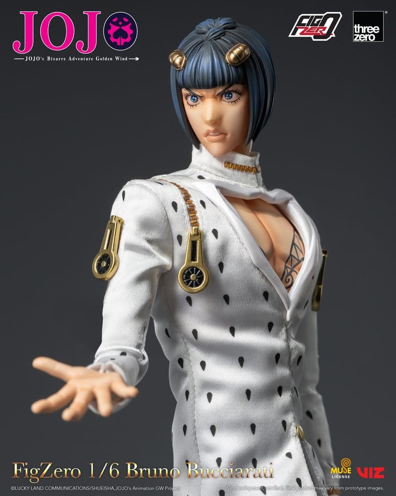 Bruno Bucciarati Jojo's Bizarre Adventure: Golden Wind FigZero ThreeZero