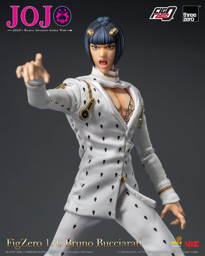 Bruno Bucciarati Jojo's Bizarre Adventure: Golden Wind FigZero ThreeZero