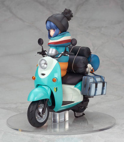 Laid-Back Camp PVC Statue Rin Shima with Scooter - Anime Figuren günstig kaufen