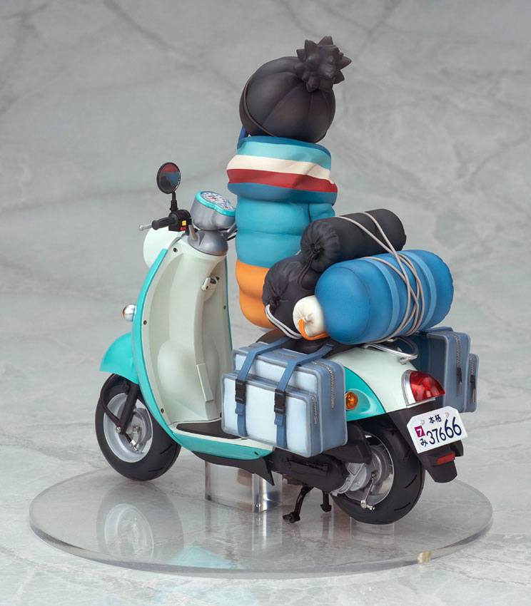 Laid-Back Camp PVC Statue Rin Shima with Scooter - Anime Figuren günstig kaufen