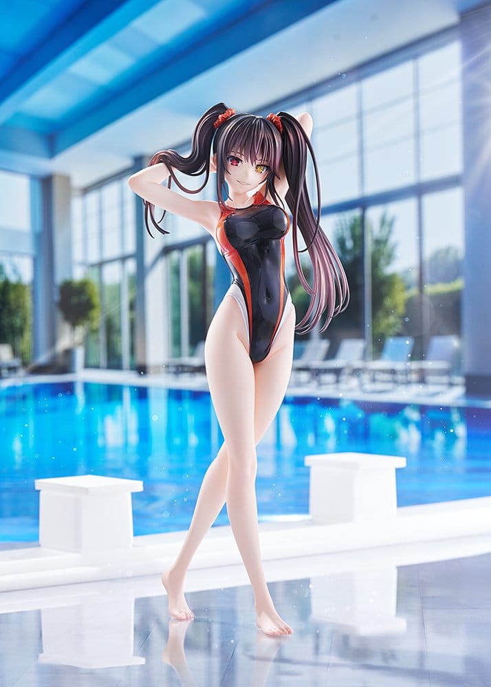 Date A Live Swimsuit Silhouette PVC Figur Kurumi Tokisaki Swimwear Ver. - Anime Figuren günstig kaufen