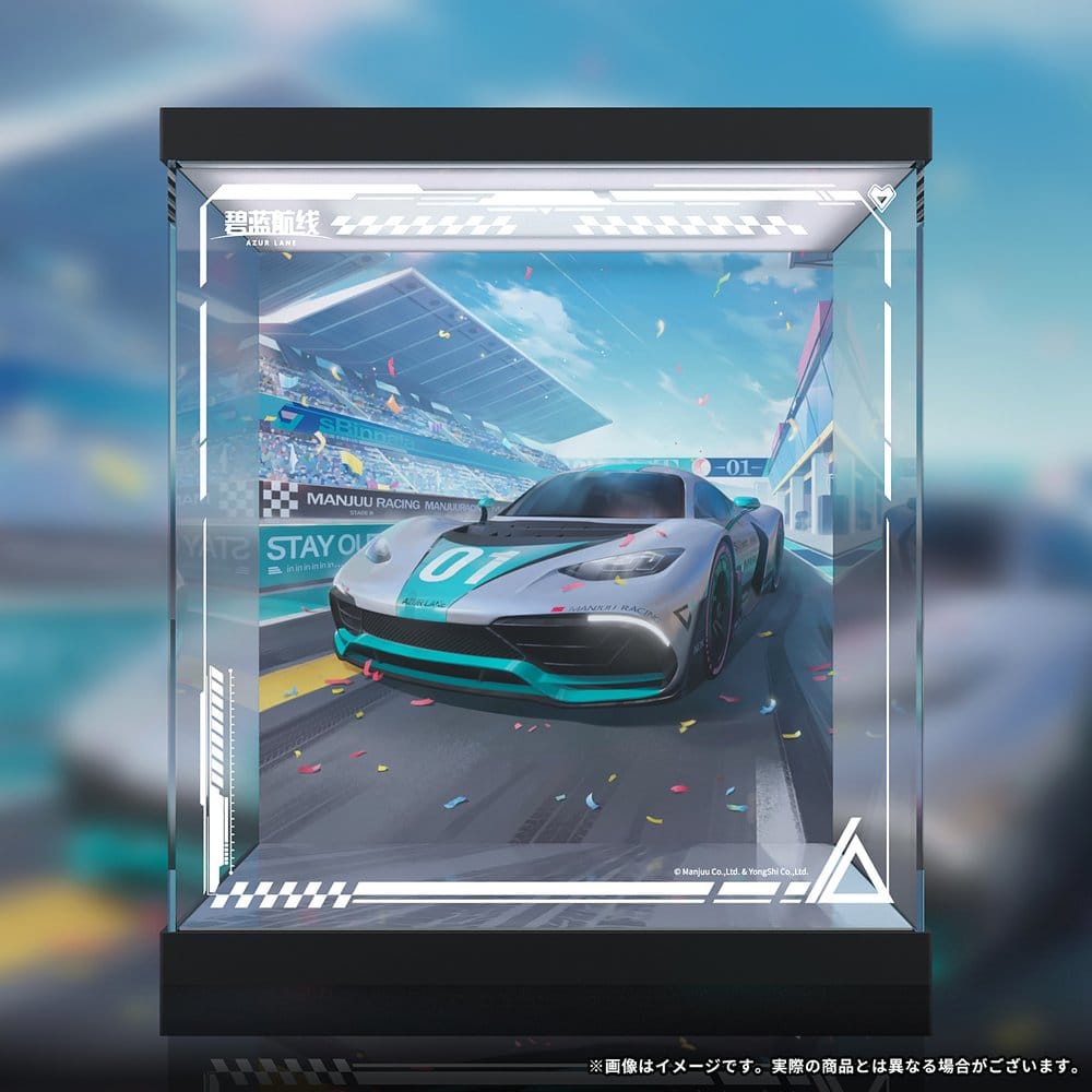 Azur Lane Acryl LED Display Case für Shinano Moonlit Chrome Ver. 30 x - Anime Figuren günstig kaufen