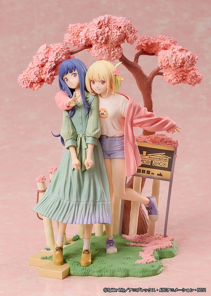 Lycoris Recoil PVC Figuren 2er-Pack Chisato Nishikigi & Takina Inoue Spring Ver. - Anime Figuren günstig kaufen