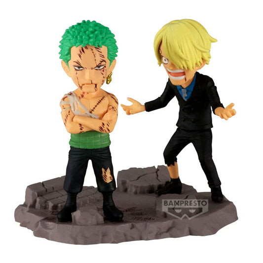 One Piece WCF Log Stories PVC Statue Roronoa Zoro & Sanji - Anime Figuren günstig kaufen