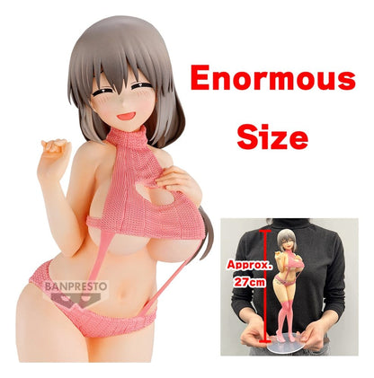 Uzaki-chan Wants to Hang Out! Eternal Romance PVC-Figur Tsuki Uzaki (Sweater Swimsuit Ver.) - Anime Figuren günstig kaufen
