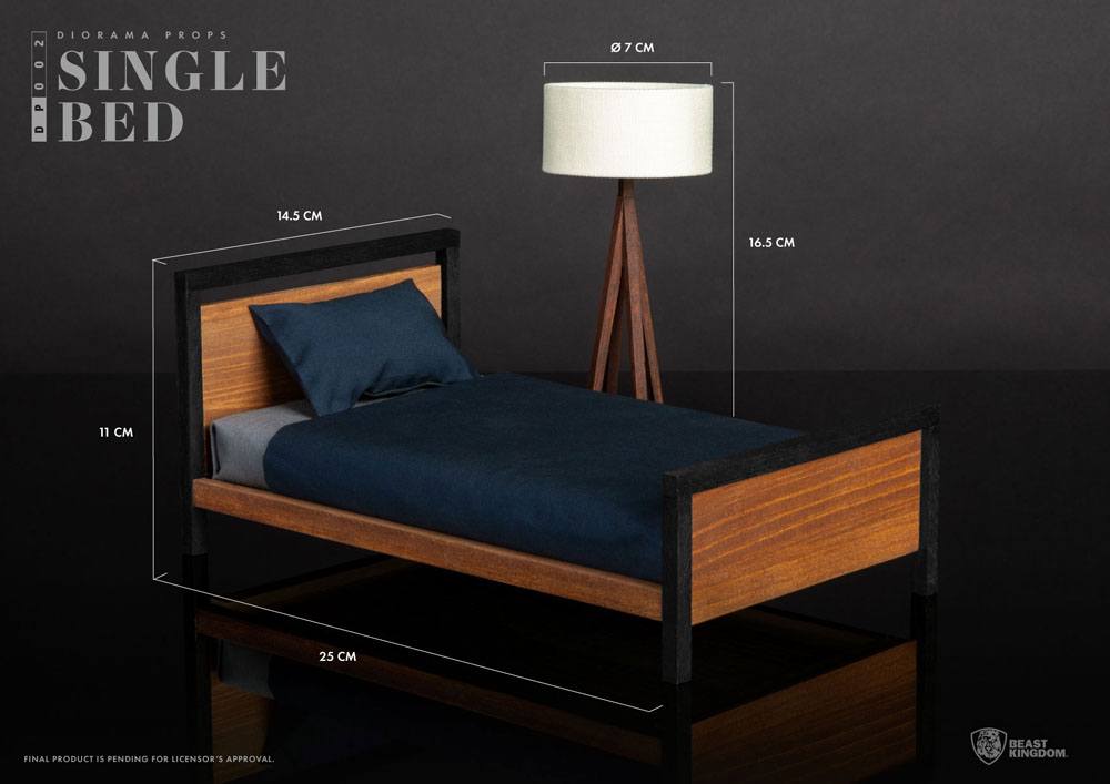 Diorama Props Series Accessory Set Single Bed Set