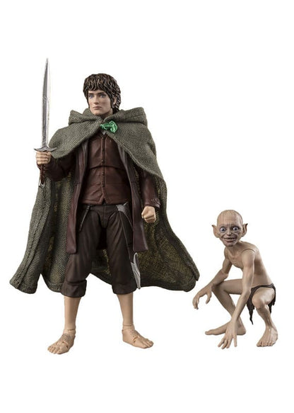 Frodo Baggins &amp; Gollum SH Figuarts Bandai Tamashii Nations