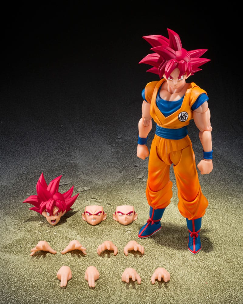Super Saiyan God Son Guko (God Aura) S.H.Figuarts Bandai Tamshii Nations