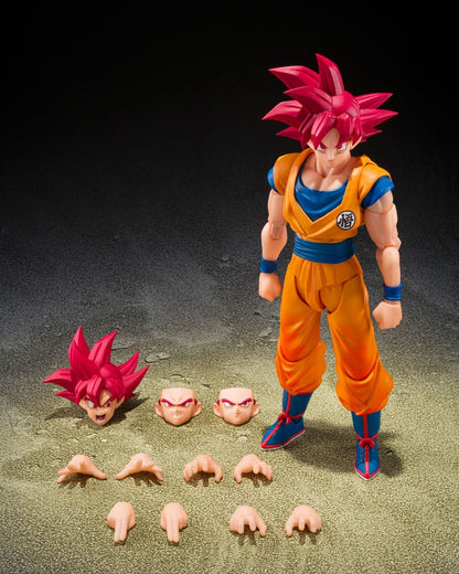 Super Saiyan God Son Guko (God Aura) S.H.Figuarts Bandai Tamshii Nations