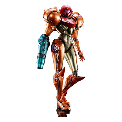 Samus Aran LED Chogokin Diecast Bandai Tamashii Nations