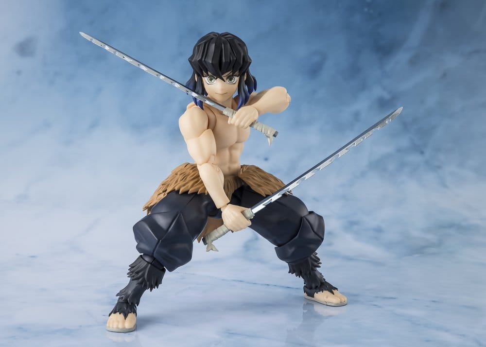 Demon Slayer: Kimetsu no Yaiba S.H. Figuarts Actionfigur Inosuke Hashibira - Anime Figuren günstig kaufen