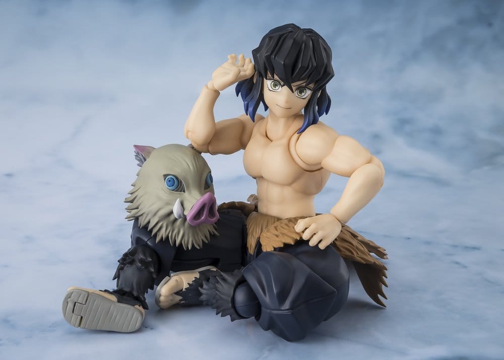 Demon Slayer: Kimetsu no Yaiba S.H. Figuarts Actionfigur Inosuke Hashibira - Anime Figuren günstig kaufen