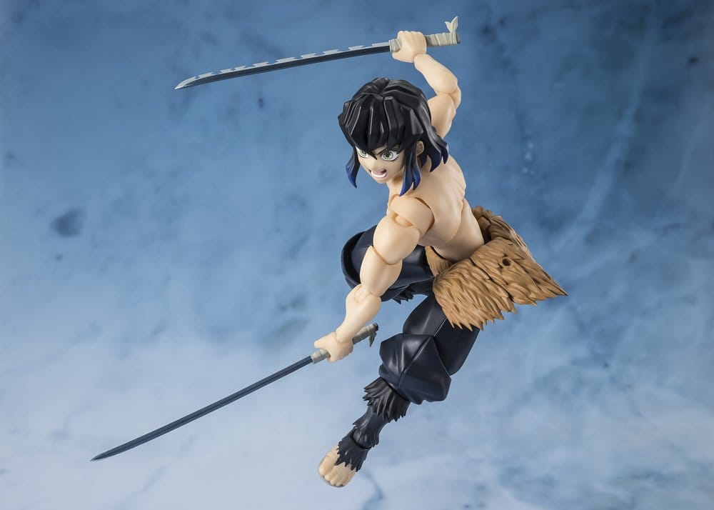 Demon Slayer: Kimetsu no Yaiba S.H. Figuarts Actionfigur Inosuke Hashibira - Anime Figuren günstig kaufen