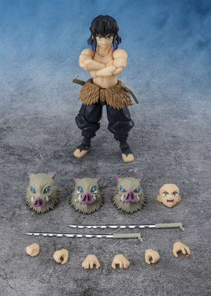 Demon Slayer: Kimetsu no Yaiba S.H. Figuarts Actionfigur Inosuke Hashibira - Anime Figuren günstig kaufen