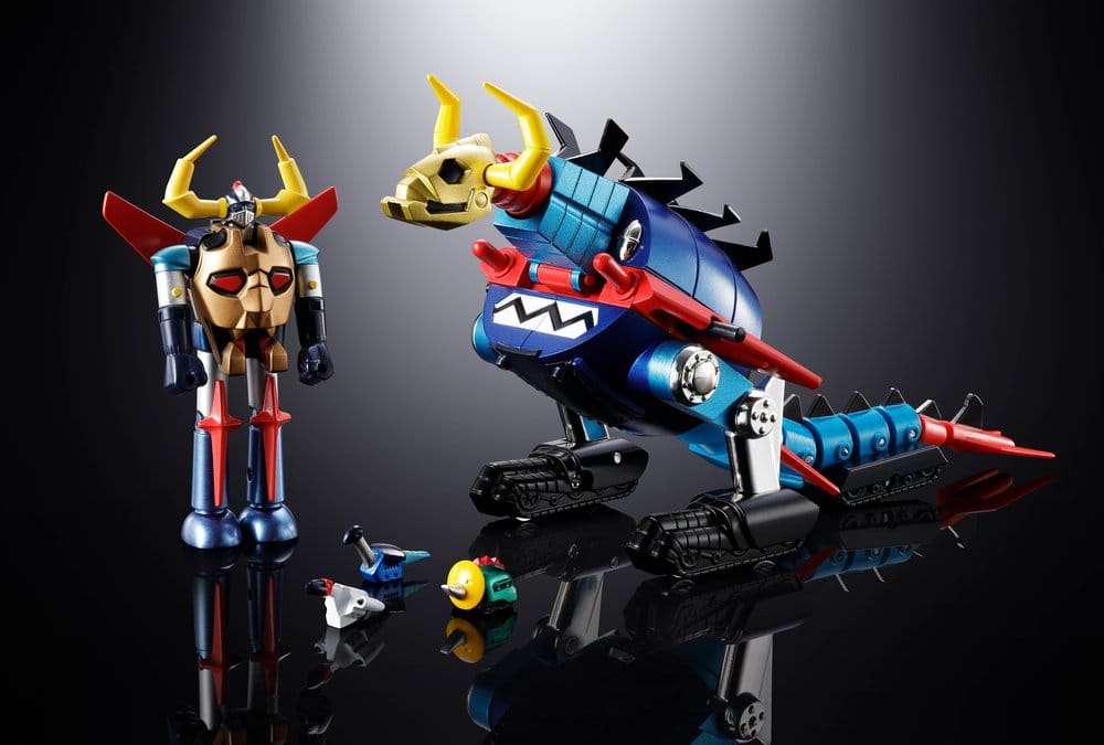 Dino Mech Gaiking Chogokin Actionfigur Daikumaryu & Gaiking - Anime Figuren günstig kaufen