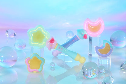 Magical Sisters Lulutto Lilly Proplica Replik Moontoneoneon & GlassHeart DreamPact Set - Anime Figuren günstig kaufen