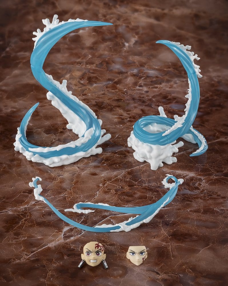 Demon Slayer: Kimetsu no Yaiba S.H. Figuarts Zubehör-Set Tanjiro Kamado & Giyu Tomioka Water Breathing Option Parts Set - Anime Figuren günstig kaufen