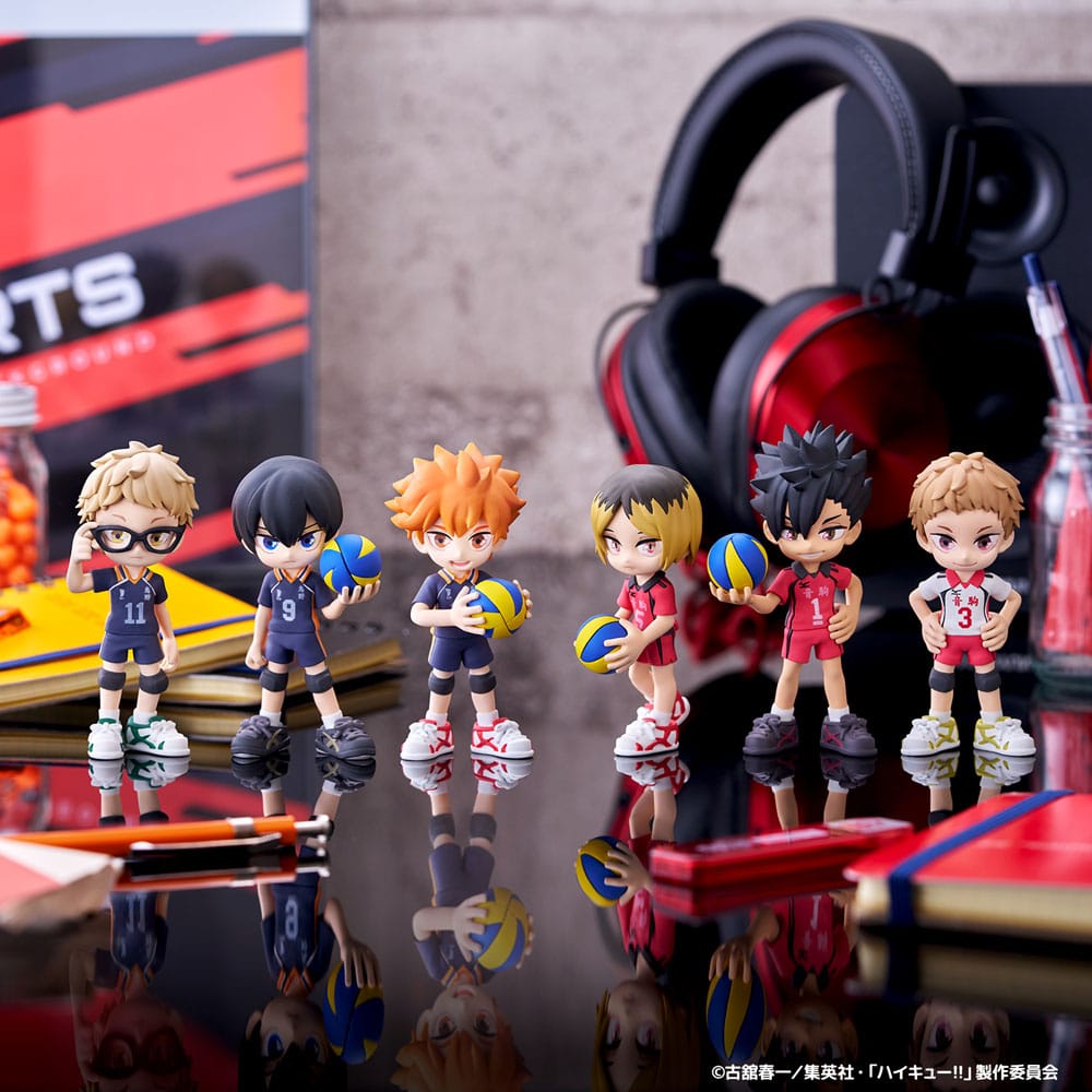 PalVerse figures from Haikyu