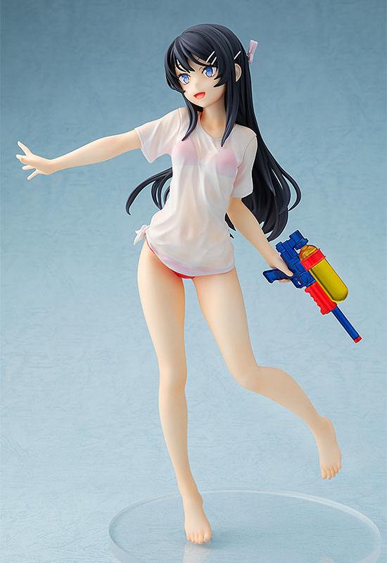 Rascal Does Not Dream of Bunny Girl Senpai Statue Mai Sakurajima Water Gun Date Ver. - Anime Figuren günstig kaufen