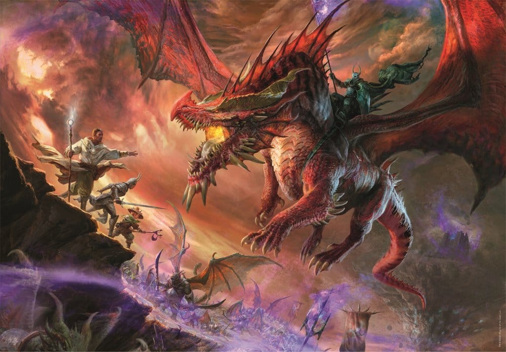 Dungeons & Dragons Gaming Puzzle Collection Puzzle Dragon Attack (500 Teile) - Anime Figuren günstig kaufen