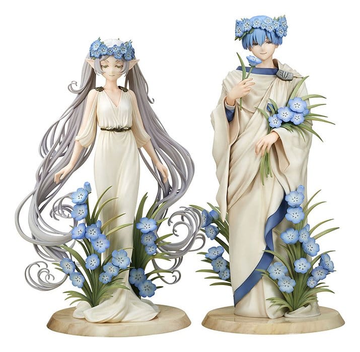 Frieren: Beyond Journey's End PVC Figuren 2er-Pack Frieren & Himmel Art Nouveau Style - Anime Figuren günstig kaufen