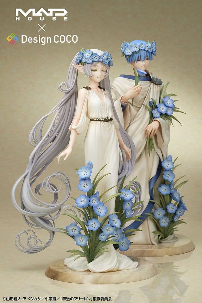 Frieren: Beyond Journey's End PVC Figuren 2er-Pack Frieren & Himmel Art Nouveau Style - Anime Figuren günstig kaufen